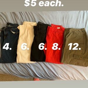 Men’s and women’s clothing